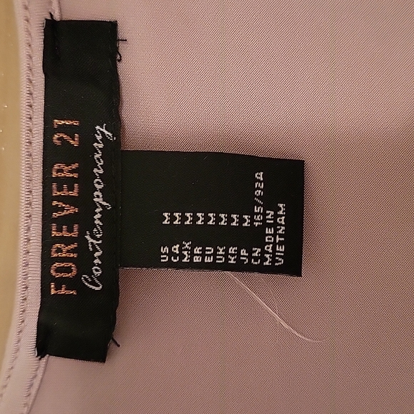 Forever 21 Deep V cut Tan bodysuit - Picture 2 of 9